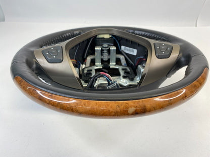 2011 2012 Lincoln MKX Steering Wheel Wood Trim Radio Switch & Cruise Control