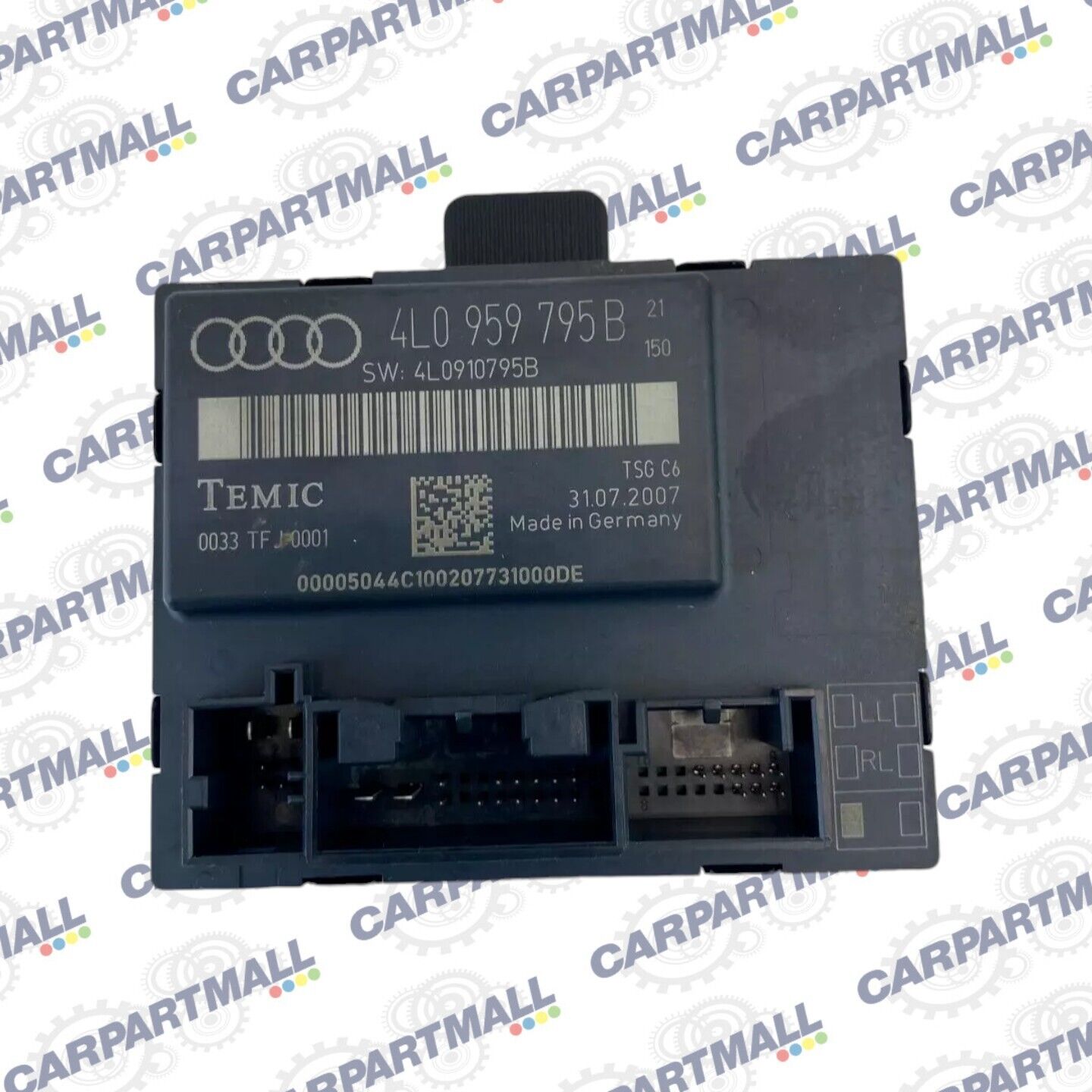 2007 2008 Audi Q7 Rear Left Side Door Control Module Unit 4L0-959-795B OEM