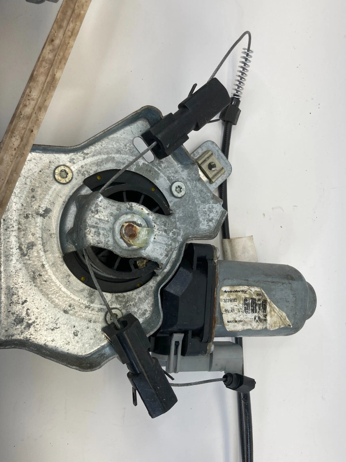 2004-2008 FORD F-150 CREW CAB REAR RIGHT SIDE WINDOW REGULATOR W/ MOTOR OEM