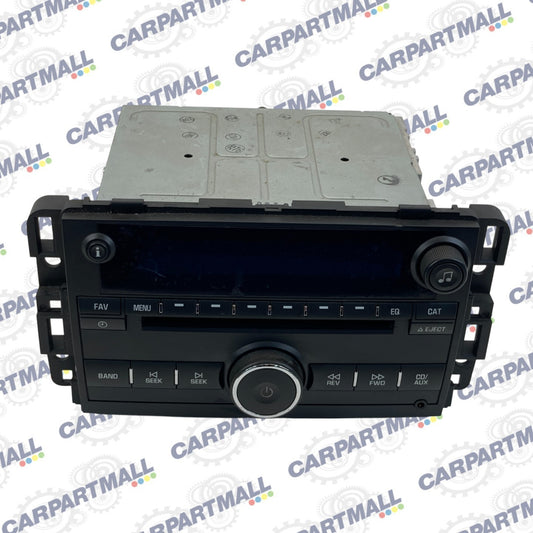 2008 08 Chevrolet Impala Radio Receiver AM/FM CD Disc Player 25887147