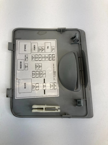 2004-2009 KIA SPECTRA DASH FUSEBOX FUSE BOX COVER LID TRIM BEZEL OEM