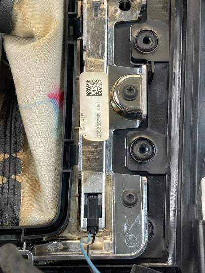 11 12 LINCOLN MKX CENTER CONSOLE SHIFTER BEZEL TRIM W/ CUP HOLDER BA1378045A76B