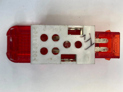 2006-2011 AUDI A6 FRONT LEFT DRIVE SIDE DOOR PANEL WARNING LIGHT LAMP RED