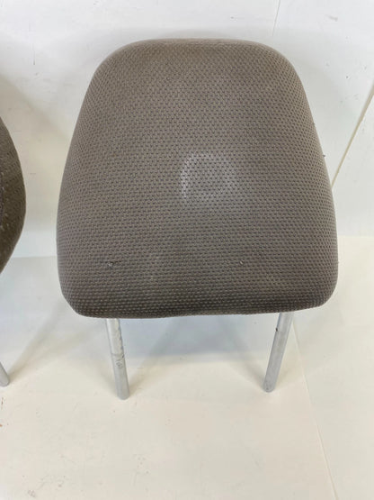 2007-2009 HONDA CR-V SUV FRONT LEFT & RIGHT SEAT HEADREST HEAD REST SET OEM
