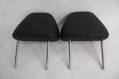 2007-2011 HONDA CRV FRONT HEADREST PAIR BLACK LEATHER LEFT RIGHT OEM