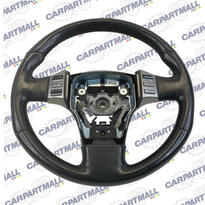 2003-2006 INFINITI G35 SEDAN STEERING WHEEL CRUISE CONTROL AUDIO SWITCH LEATHER