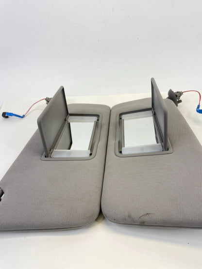 2008-2012 Honda Accord Left & Right Sunvisor Sun Visor Shade Set w/ Mirror OEM