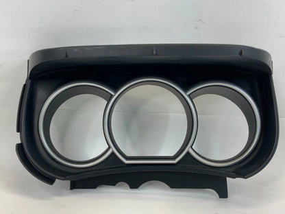 07-12 NISSAN VERSA SPEEDOMETER INSTRUMENT CLUSTER DASH BEZEL TRIM 68240EL00A OEM