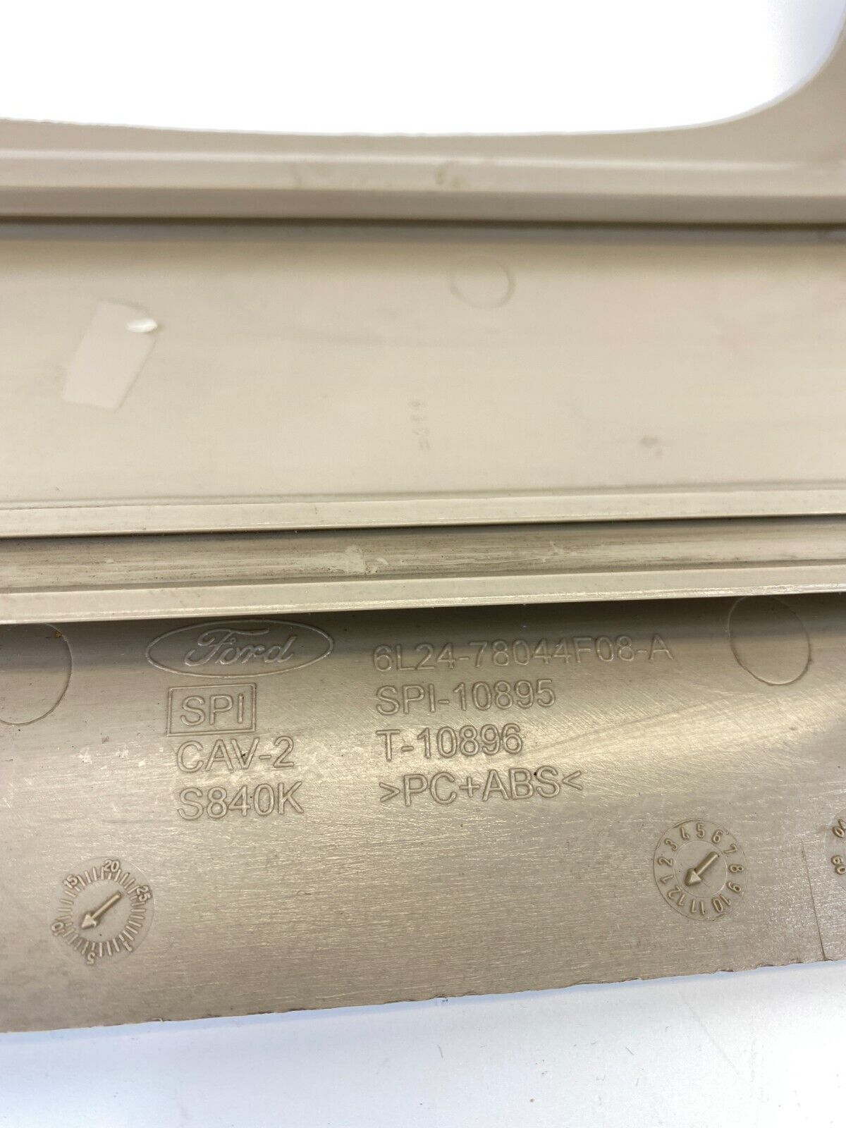 06-10 Ford Explorer Dash Speedometer Cluster Lower Bezel Panel Trim 6L2478044F08