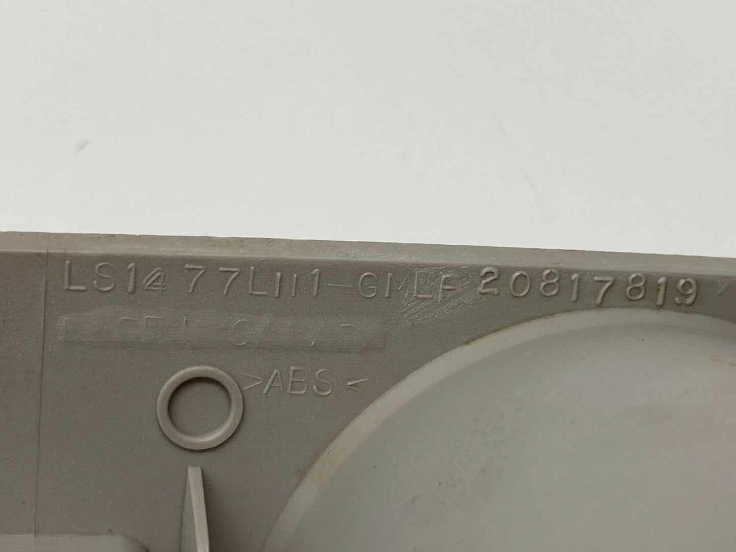 09-17 CHEVROLET TRAVERSE REAR LEFT SIDE POWER WINDOW SWITCH BEZEL TRIM 20817819