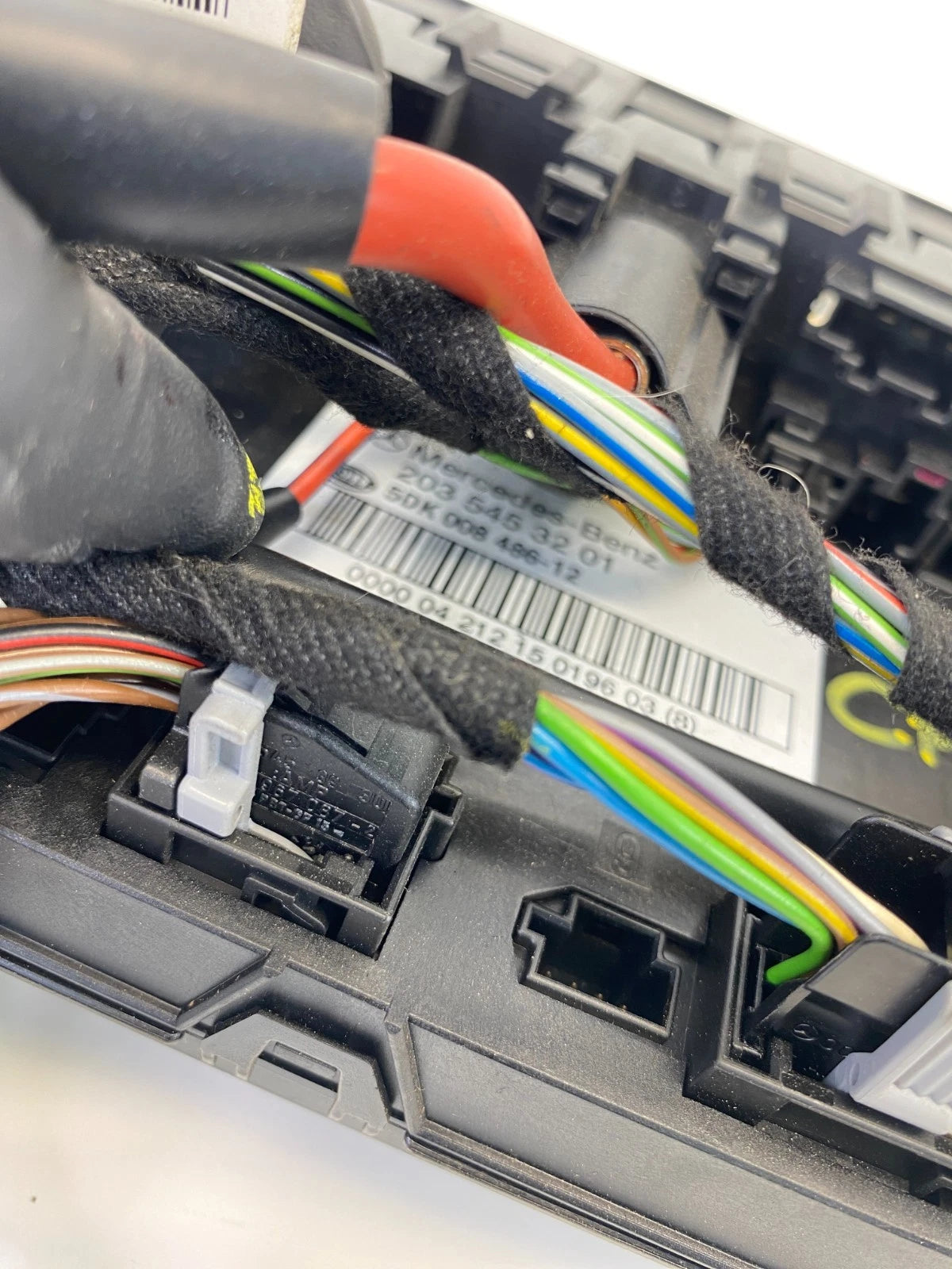2001-2007 MERCEDES-BENZ C240 REAR SAM CONTROL UNIT FUSE BOX OEM 203-545-32-01