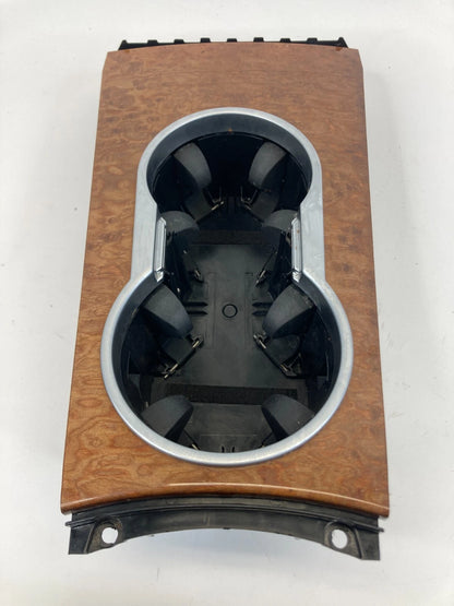 2007-2011 MERCEDES-BENZ ML350 FRONT CENTER CONSOLE CUP HOLDER WOOD A1646801714