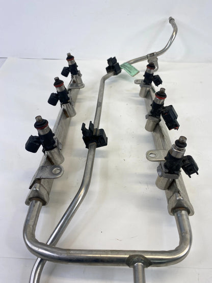 2013-2019 FORD FLEX 3.5L ENGINE FUEL SUPPLY INJECTOR INJECTION RAIL W/ LINE OEM