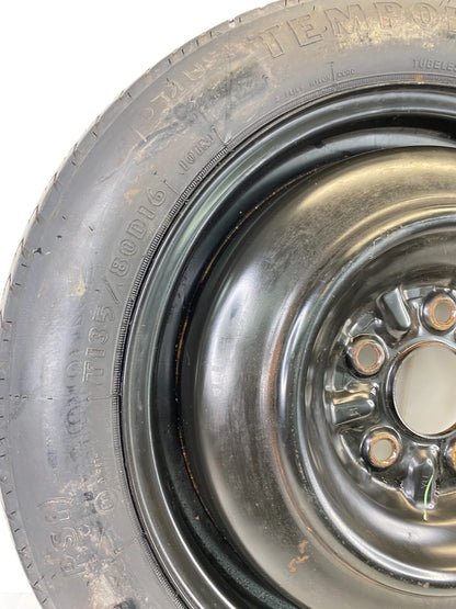 08-12 HONDA ACCORD SPARE TIRE 16" R16 WHEEL COMPAT DONUT T135/80D16 101M 16X4