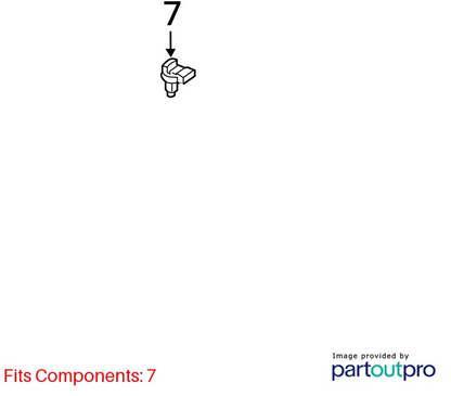 2012-2019 Kia Rio 1.6L L4 Engine Camshaft Position Sensor CPS 39350-2B030 OEM