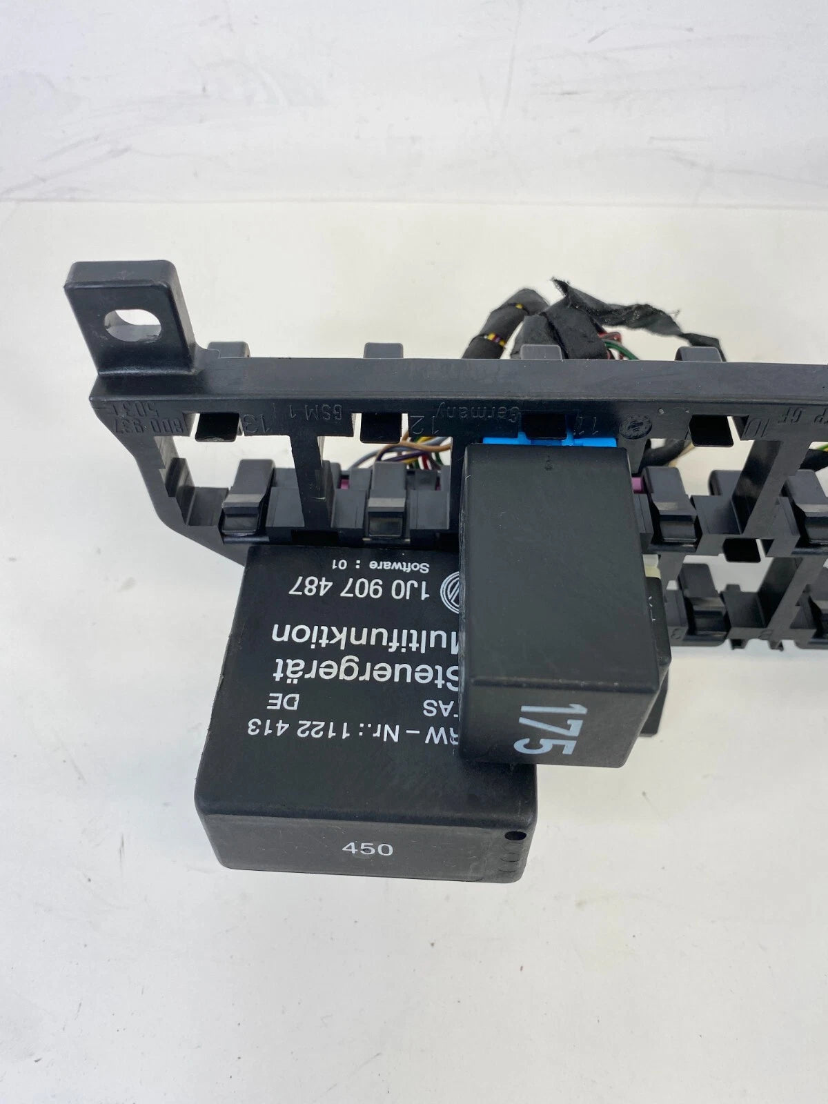 99-05 VWJETTA 98-10 BEETLE 2.8L FUSE MULTIFUNCTION RELAY BRACKET PANEL 1J0907487