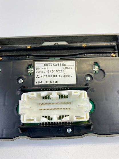 04 05 MITSUBISHI GALANT RADIO CD PLAYER CONTROL PANEL FACE PLATE 8002A247H OEM