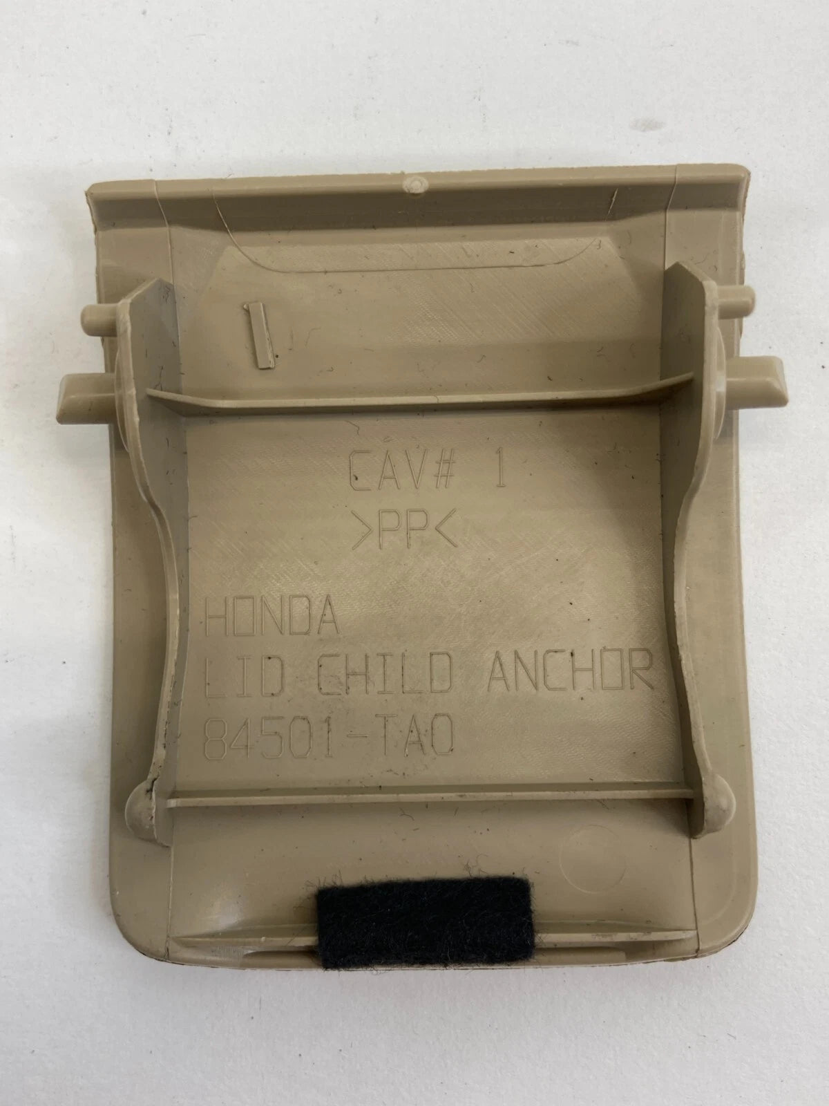 2008-2012 HONDA ACCORD SEDAN REAR CHILD ANCHOR PLATE COVER CAP LID 84501-TA0 OEM