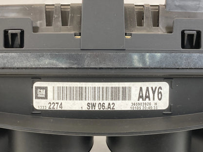 2011 11 BUICK REGAL 2.4L DASH INSTRUMENT CLUSTER SPEEDOMETER GAUGES 131.428MILES