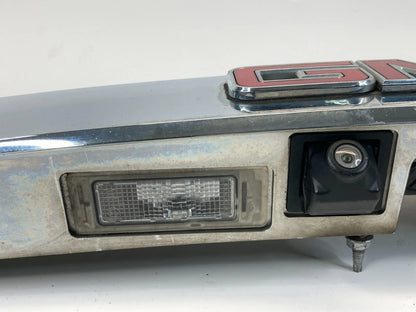 2010-2015 GMC TERRAIN TRUNK LID LICENSE PLATE BEZEL MOLDING W/ CAM 20881057 OEM