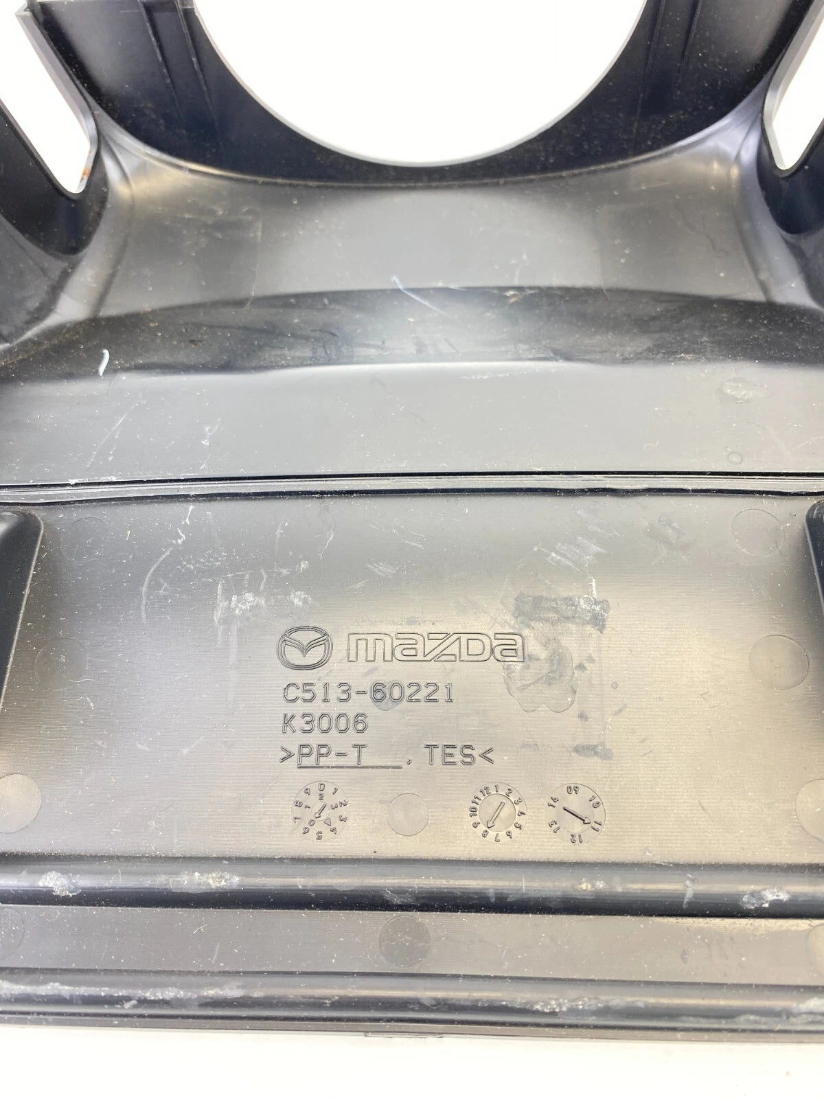 2012 2013 2014 2015 MAZDA 5 UPPER STEERING COLUMN COVER SHROUD TRIM C513-60221