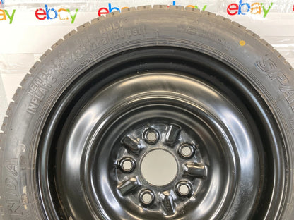 08-12 HONDA ACCORD EMERGENCY SPARE TIRE 16" WHEEL COMPAT DONUT T135/80D16 101M