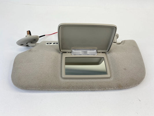 2005-2007 SAAB 9-7X LEFT DRIVER SIDE SUNVISOR SUN VISOR SHADE W/ ILLUMINATION