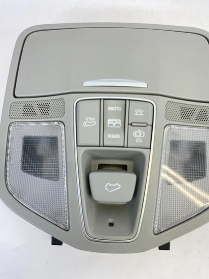 2017-2019 HYUNDAI SANTA FE ROOF OVERHEAD CONSOLE MAP LIGHT LAMP ASSEMBLY OEM