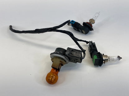 2007-2010 FORD EDGE FRONT LEFT HEADLIGHT WIRE HARNESS CONNECTOR W/ SOCKET OEM