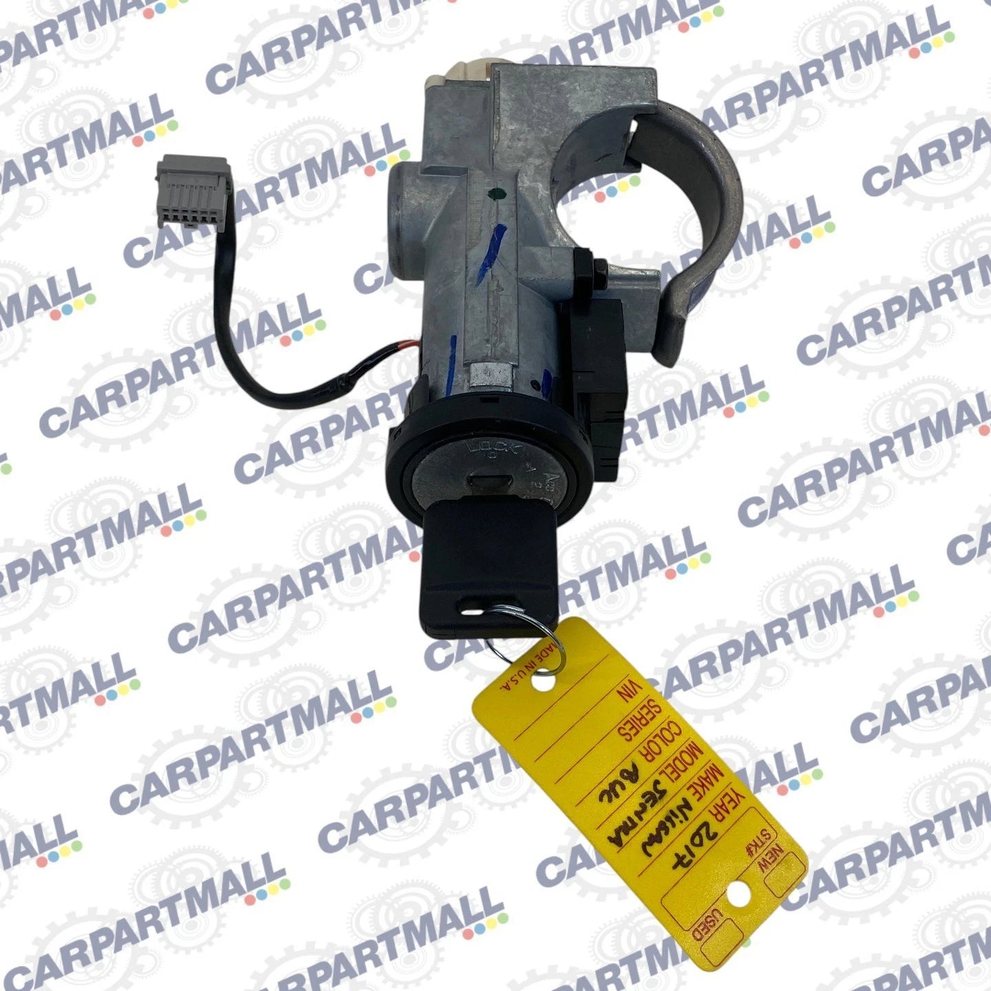 2013-2019 NISSAN SENTRA STEERING COLUMN IGNITION SWITCH LOCK CYLINDER W/ KEY OEM