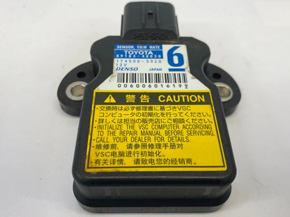 2010-2013 TOYOTA YARIS YAW RATE SENSOR STABILITY CONTROL 89183-48030 OEM