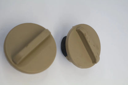 2012-2017 HYUNDAI ACCENT DASH GLOVE BOX KNOB STOPPER PAIR SET OEM