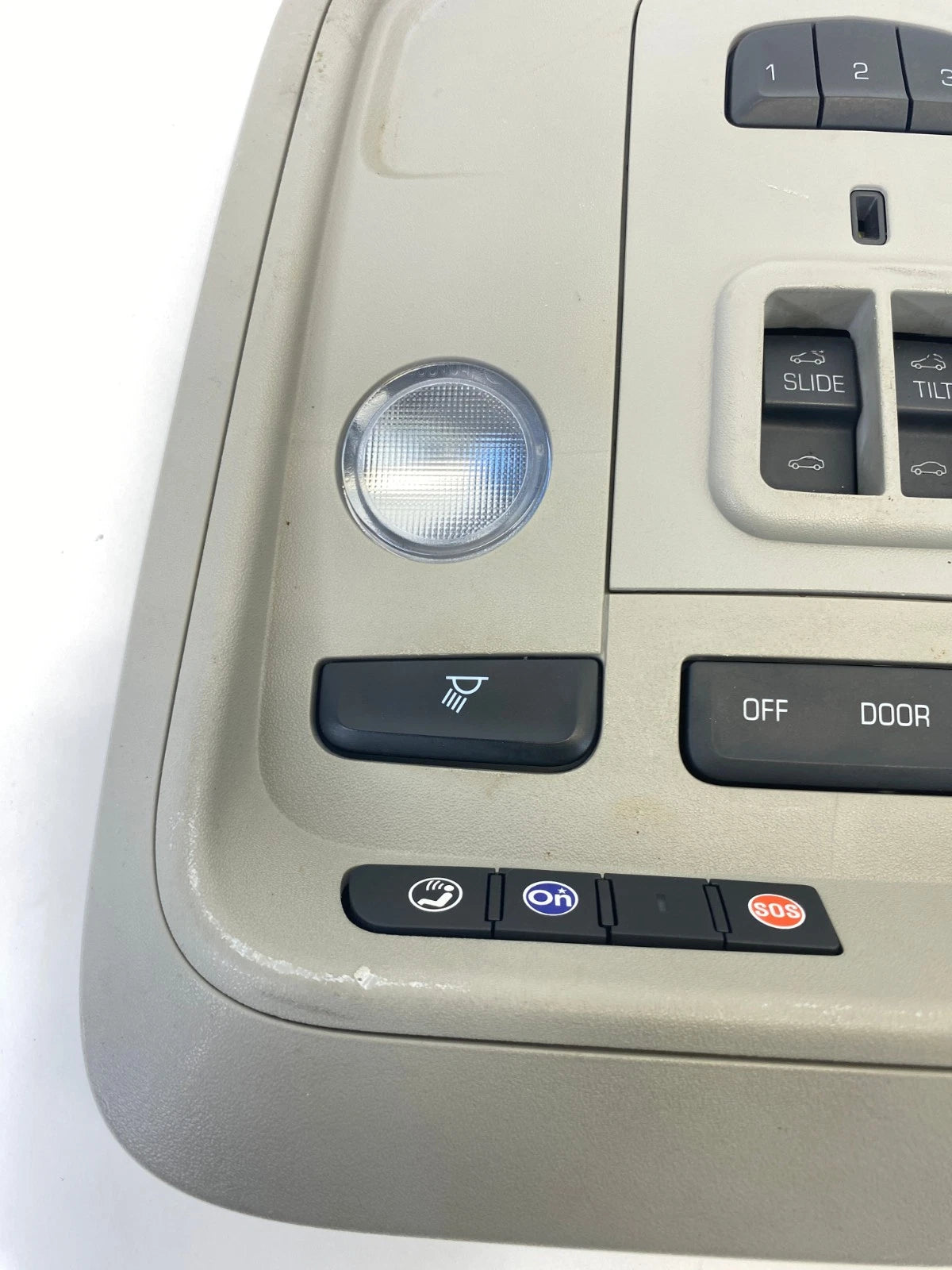 13-18 CADILLAC ATS OVERHEAD ROOF CONSOLE DOME MAP LIGHT SUNROOF SWITCH 22972741
