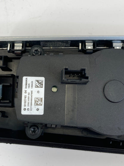 2011-2017 BMW X3 Dash Headlight Headlamp Switch Dimmer Panel 9192745 OEM