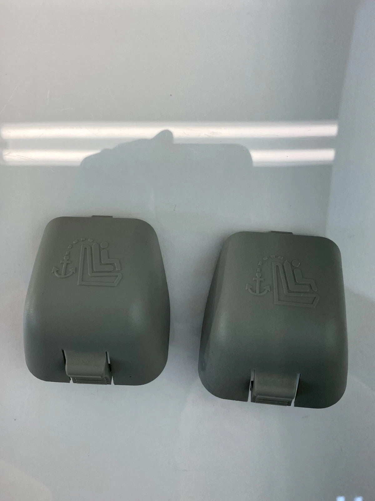 2005 2006 INFINITI G35 SEDAN REAR CHILD BOOSTER RESTRAINT CLIP COVER SET OEM