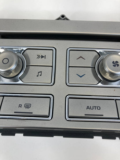 09-11 JAGUAR XF RADIO CD PLAYER CLIMATE CONTROL SWITCH PANEL 8X23-18C858-BF OEM