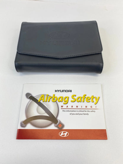 2014 HYUNDAI SONATA OWNER'S MANUAL MAINTENACE HANDBOOK SUPPLEMENT BOOK W/ CASE