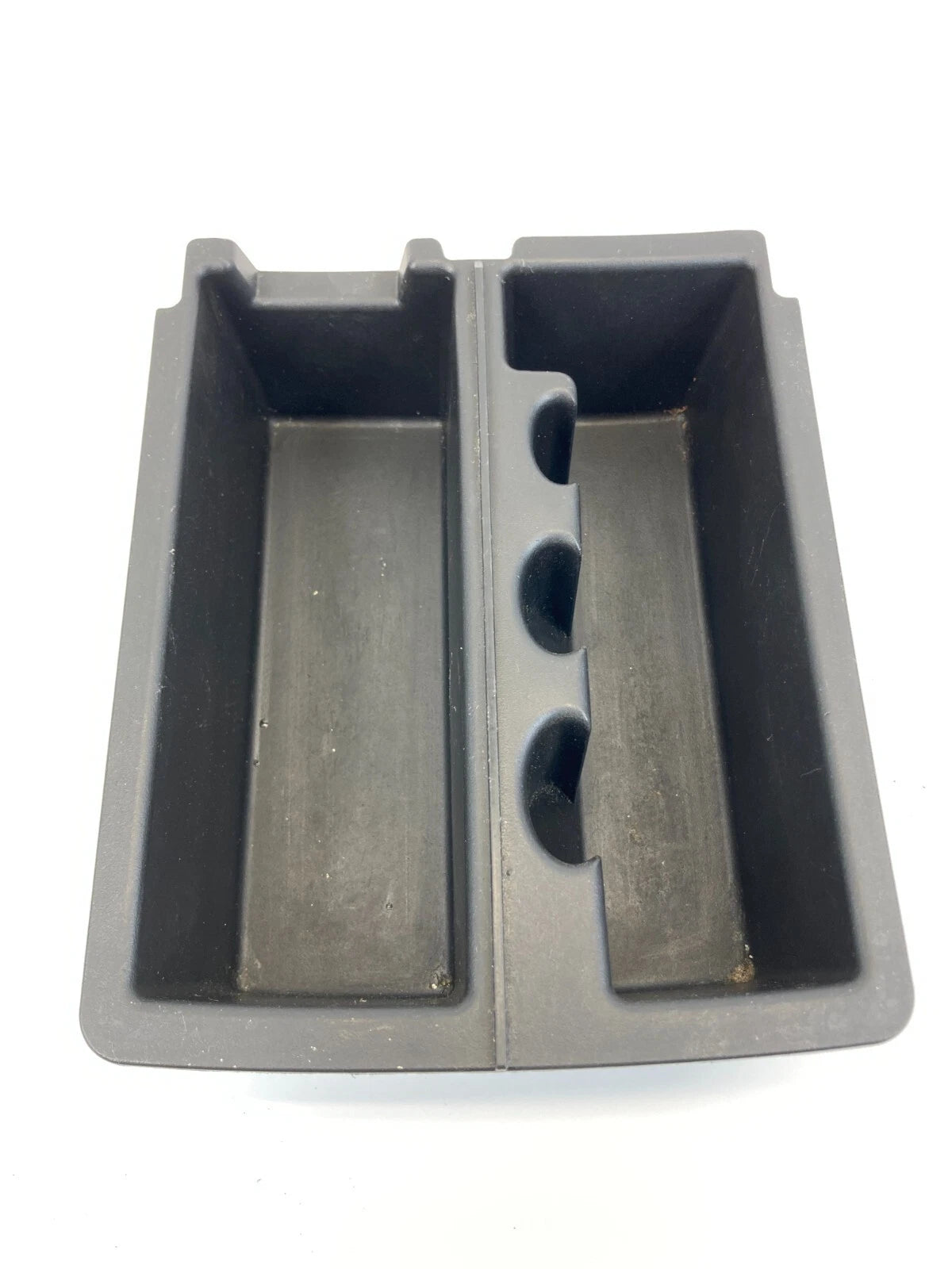 07-16 GMC ACADIA FRONT CENTER CONSOLE COIN HOLDER COMPARTMENT CUBBY 25877308 OEM