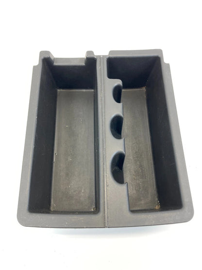 07-16 GMC ACADIA FRONT CENTER CONSOLE COIN HOLDER COMPARTMENT CUBBY 25877308 OEM