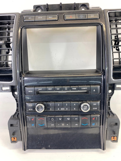 10-12 FORD TAURUS RADIO CLIMATE CONTROL PANEL TRIM W/ AIR VENT BG1T-18A802-BC