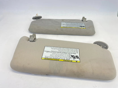 2009-2016 TOYOTA VENZA ROOF SUNVISOR SUN VISOR SHADE PAIR SET OEM