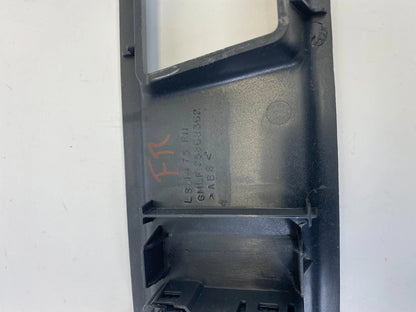 2009-2012 CHEVROLET TRAVERSE FRONT RIGHT PASSENGER WINDOW SWITCH BEZEL TRIM OEM
