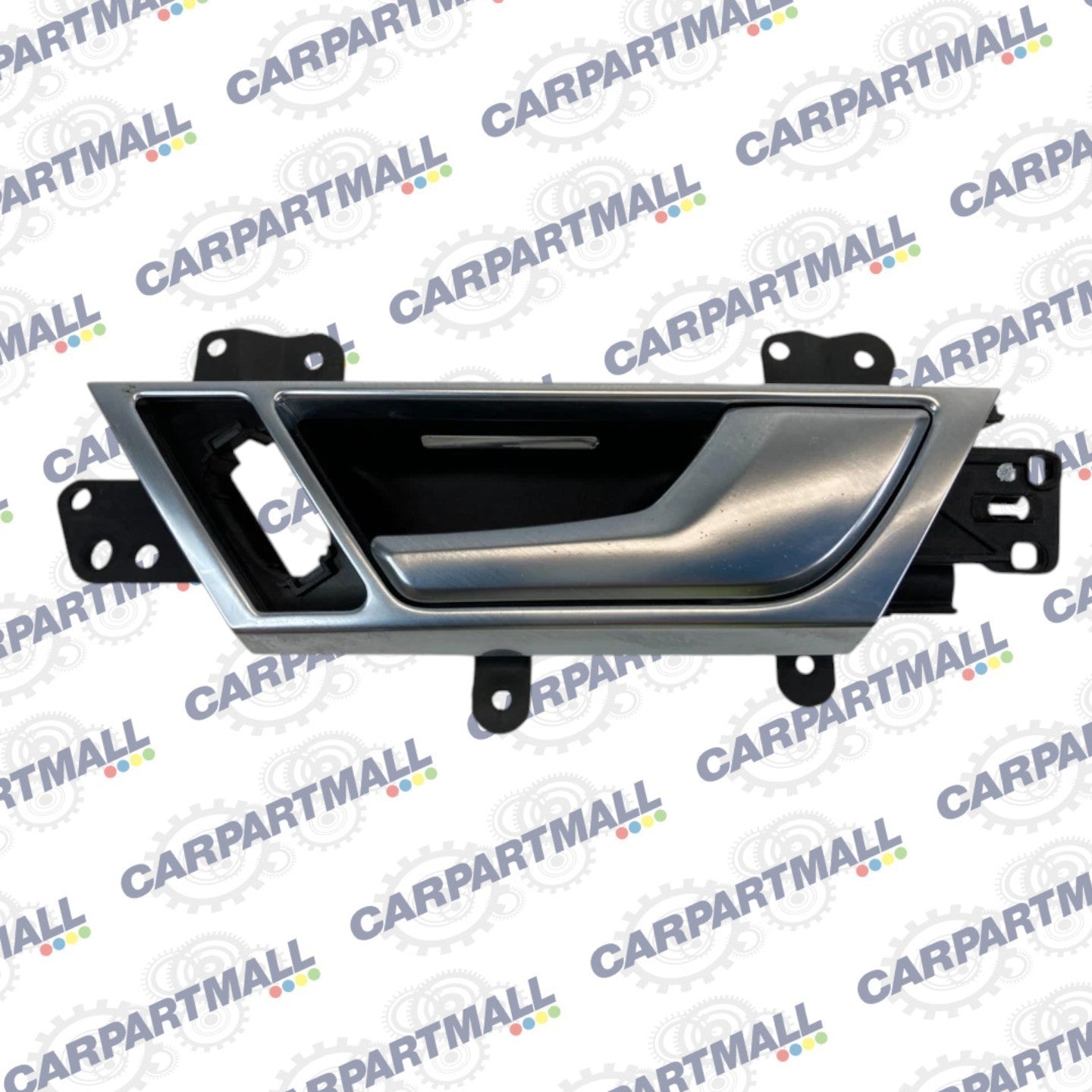 2006-2011 Audi A6 Rear Right Side Interior Door Handle w /Bezel 4F0-839-020 OEM