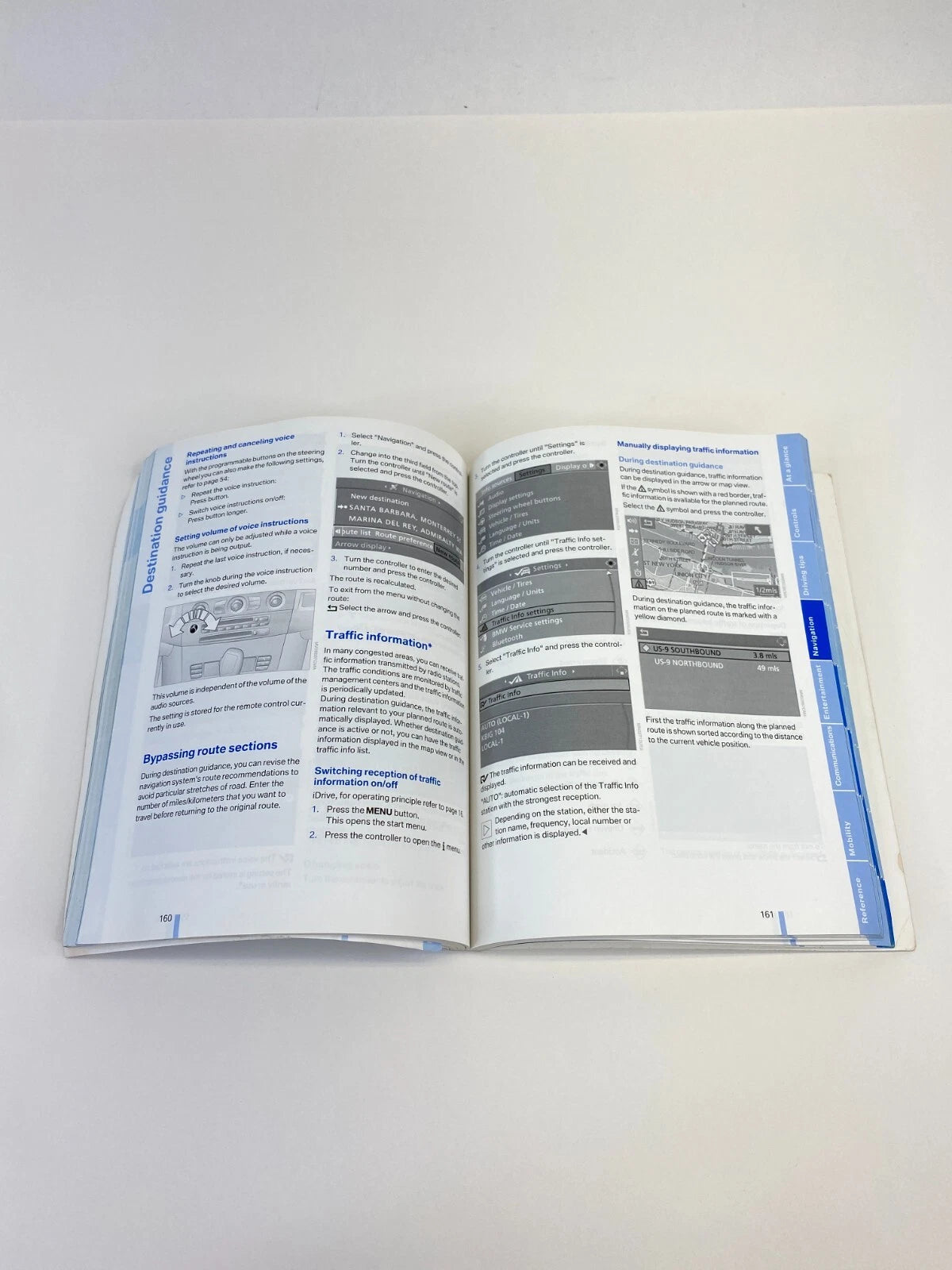 2008 08 BMW 550I OWNER'S OWNERS MANUAL GUIDE BOOK W/ CASE OEM