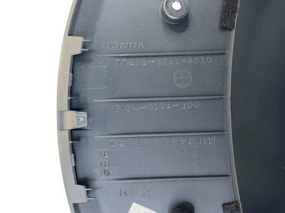 03-07 HONDA ACCORD DASH INSTRUMENT CLUSTER SPEEDOMETER BEZEL TRIM 77202SDAAA010