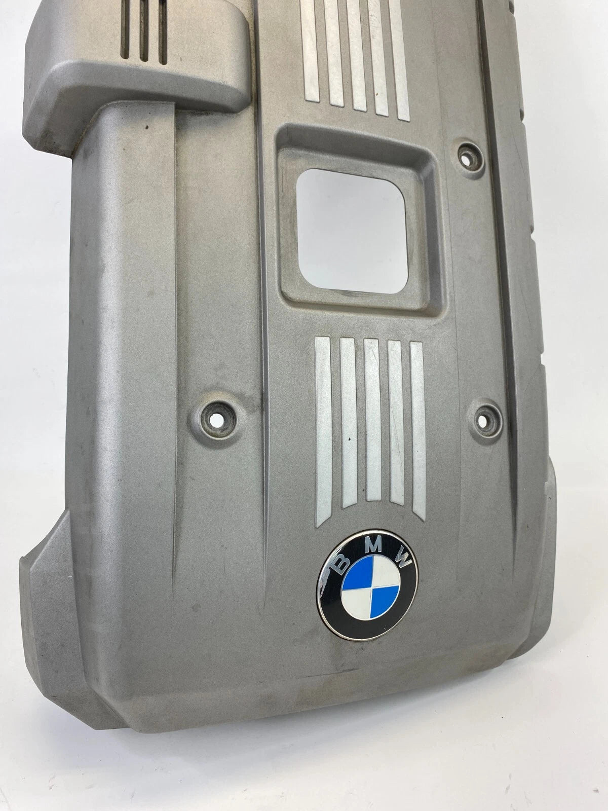 2006 2007 BMW 530I 530XI UPPER ENGINE COVER SHIELD COIL TRIM PANEL 11127531324