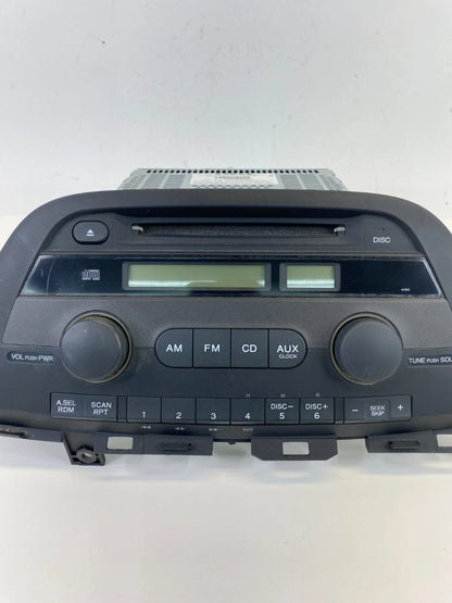 2005-2007 HONDA ODYSSEY AM/FM RADIO RECEIVER CD AUX CONTROL 39100-SHJ-A020 OEM