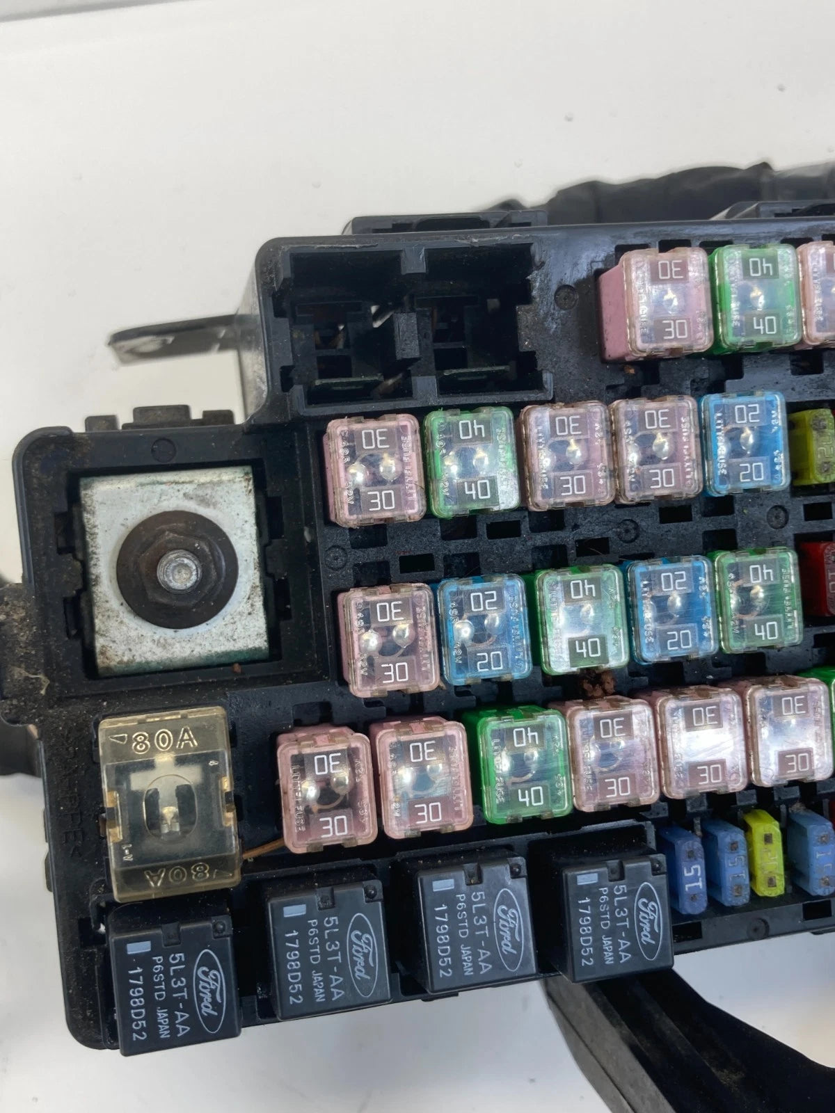 2010-2012 LINCOLN MKT 2009-2012 FORD FLEX 3.5L ENGINE FUSE BOX 8G1T-14A003-AC