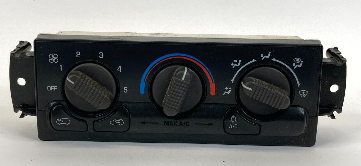 99-01 Chevrolet Silverado 1500 AC Heater Temperature Climate Control 09361355