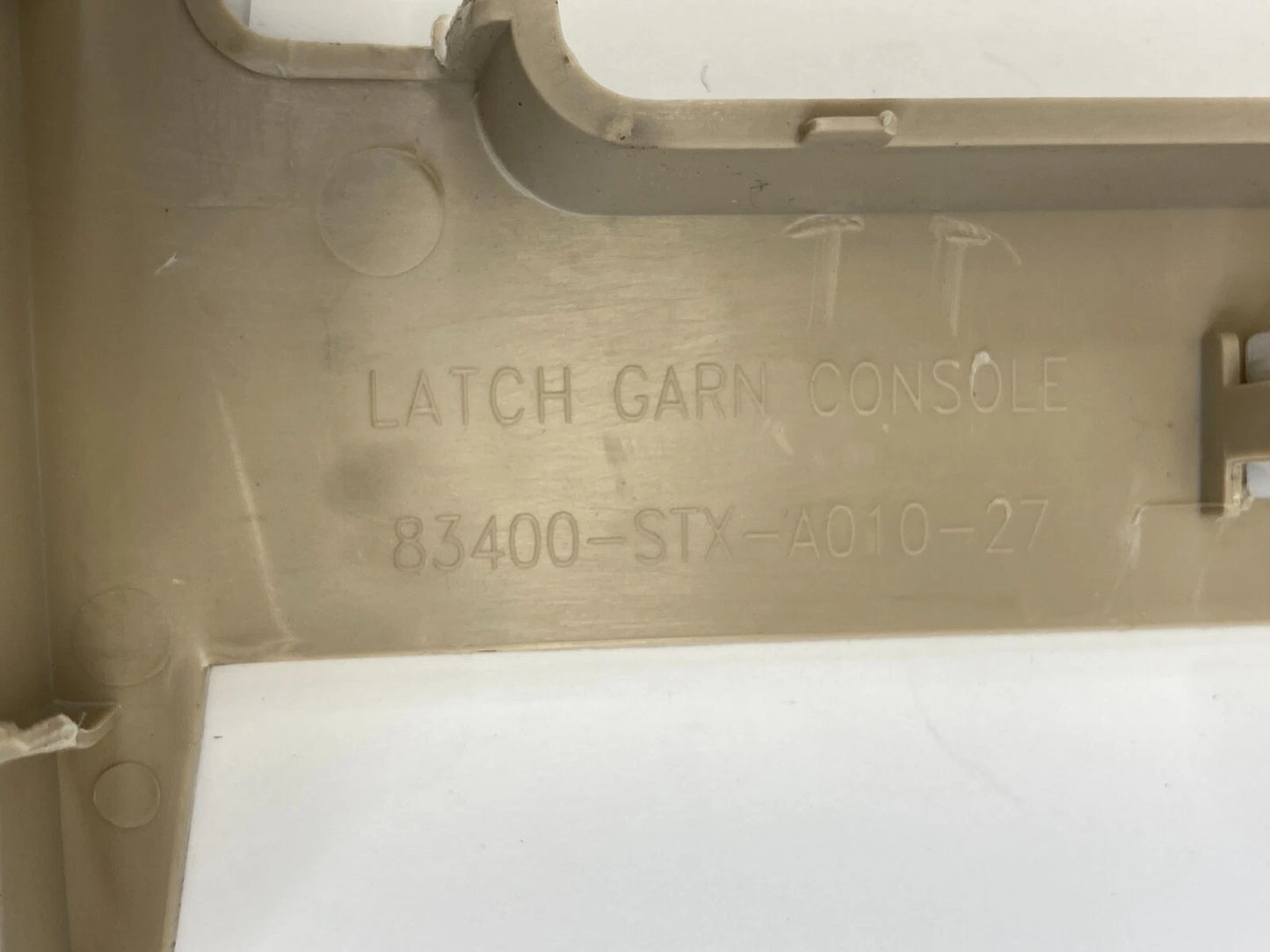 2007 2008 2009 ACURA MDX FRONT CENTER CONSOLE ARM REST LATCH TRIM BEZEL ASSY OEM